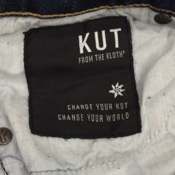 Kut From The Kloth Catherine Boyfriend Embroidered Jean Size 2 - Picture 13 of 13